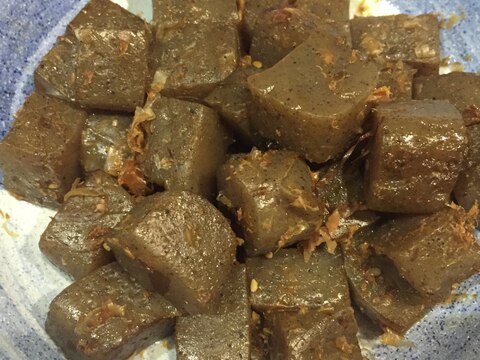 焼肉のタレでこんにゃくサイコロステーキ レシピ 作り方 By およねこ45 楽天レシピ 焼肉のタレでこんにゃくサイコロステーキ レシピ 作り方 By およねこ45 楽天レシピ